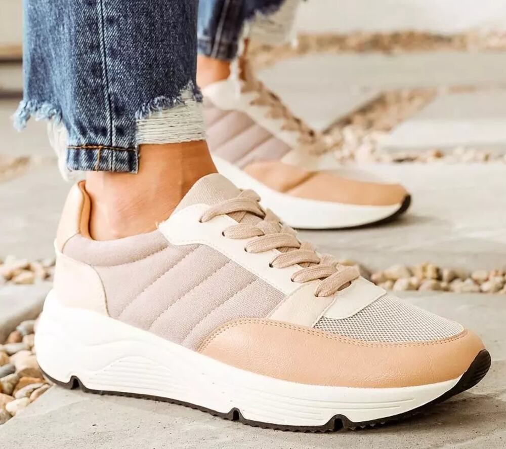 Oasis Society Violet Sneaker Nude Shoe Size 10